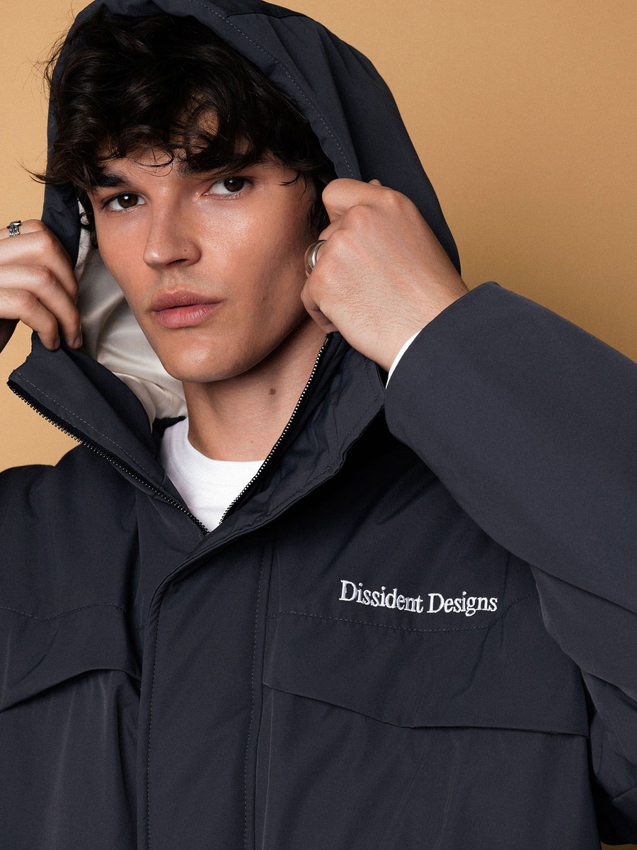 DISSIDENT — Куртка Shell Jacket DD Warm Shell Jacket in Black