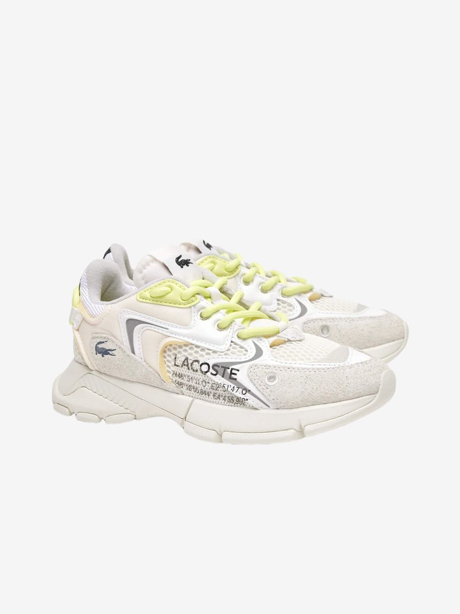 LACOSTE — Обувь L003 NEO 223 SMA White/Acid Yellow