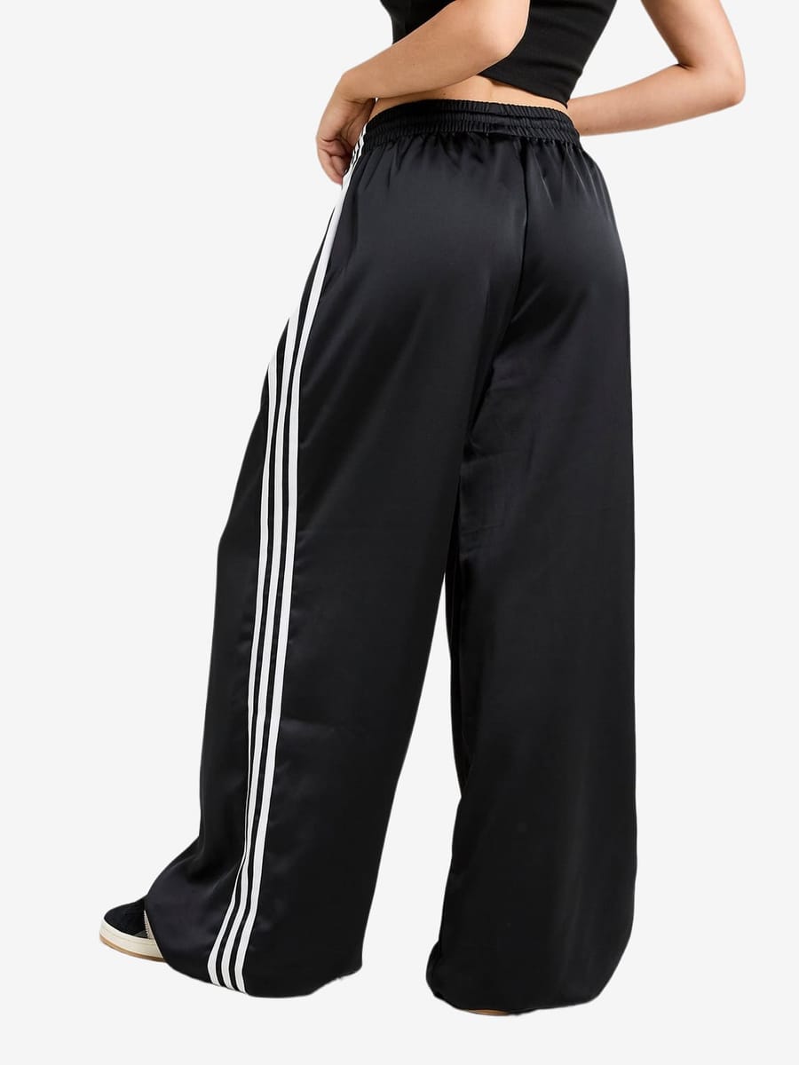 ADIDAS ORIGINALS — Штаны W Adicolor Wide-Leg Black