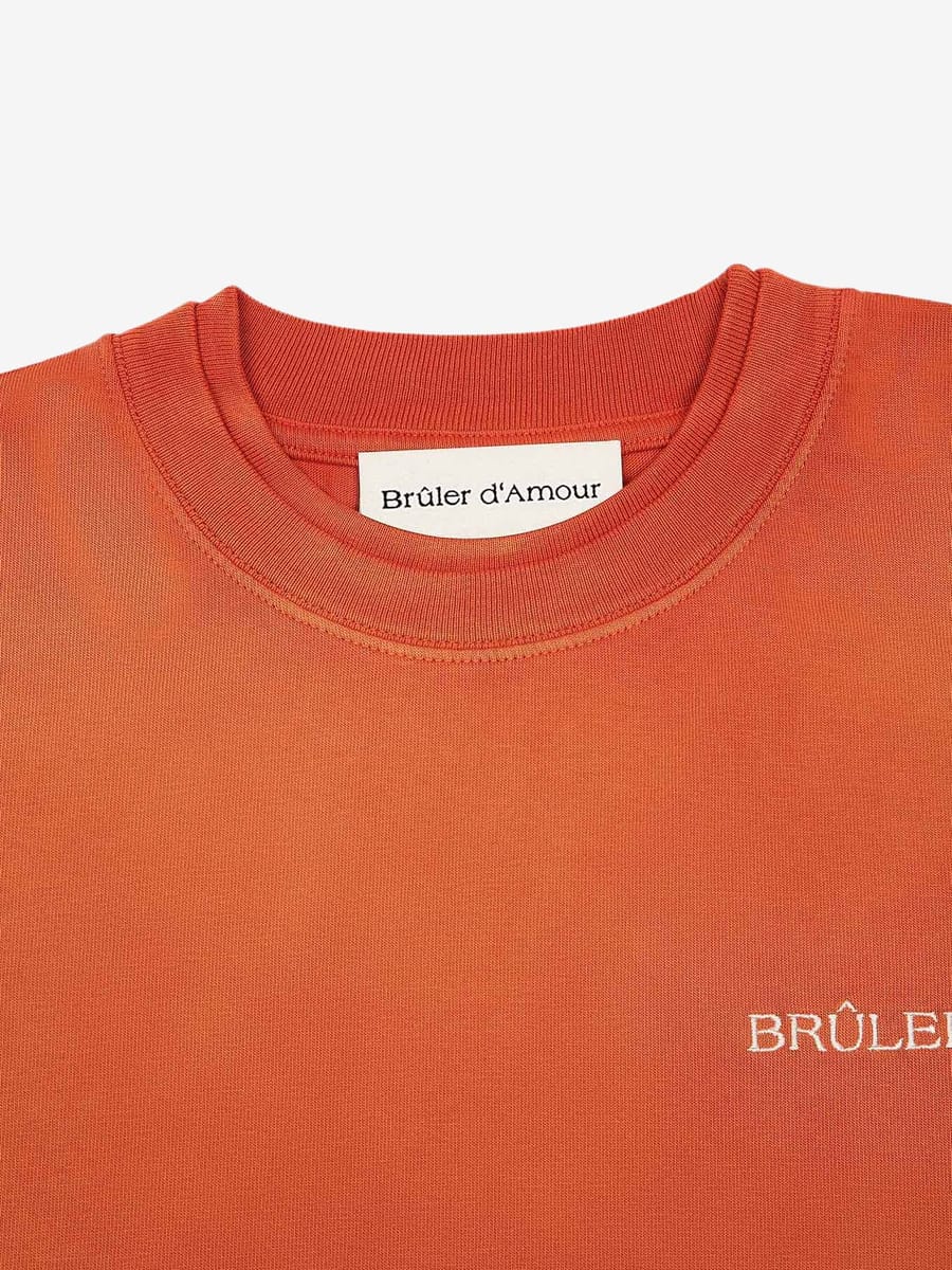 BRÛLER D’AMOUR — Футболка Double Paprika