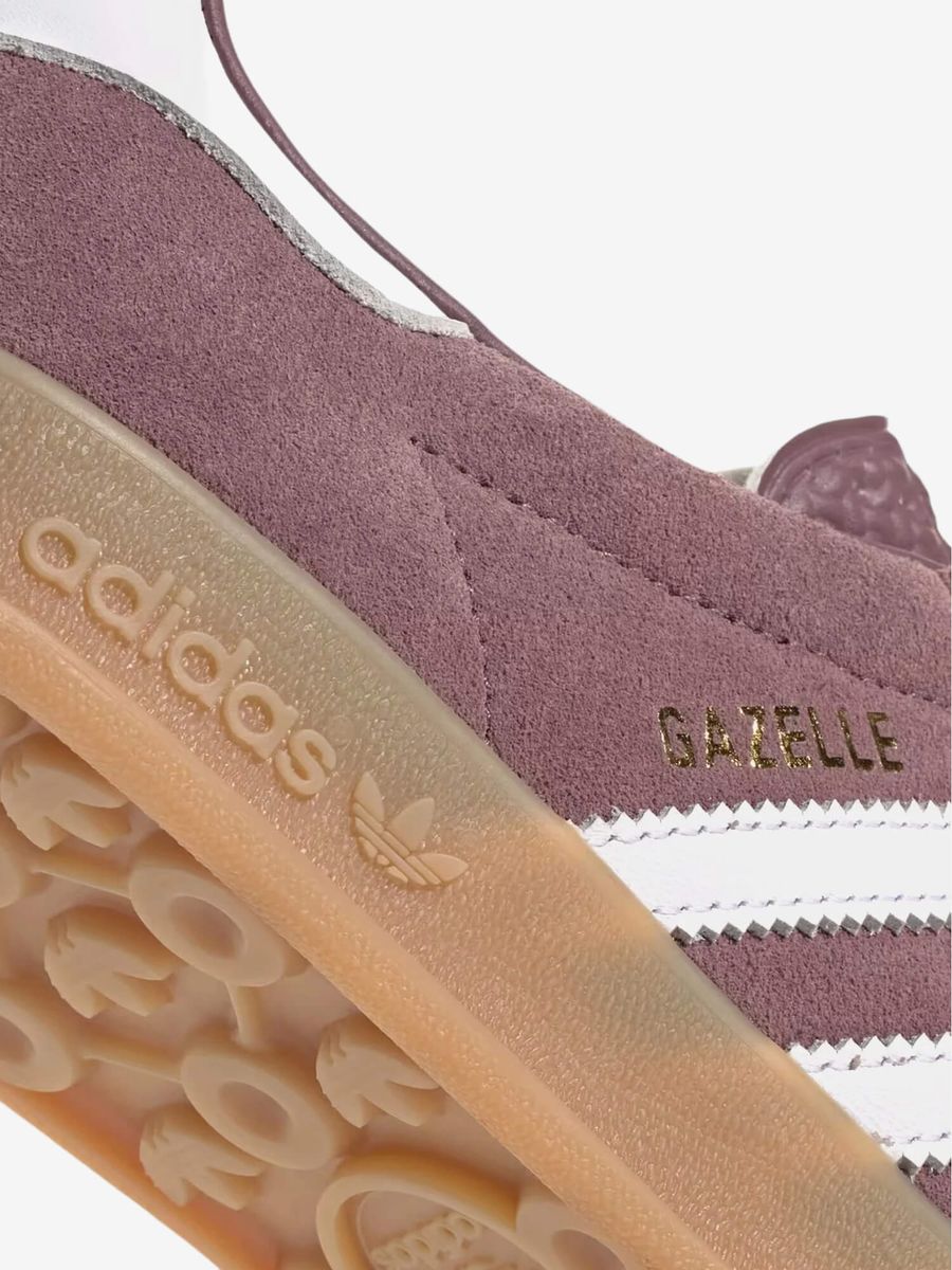 ADIDAS ORIGINALS — Gazelle Indoor Shadow Fig/White/Gum