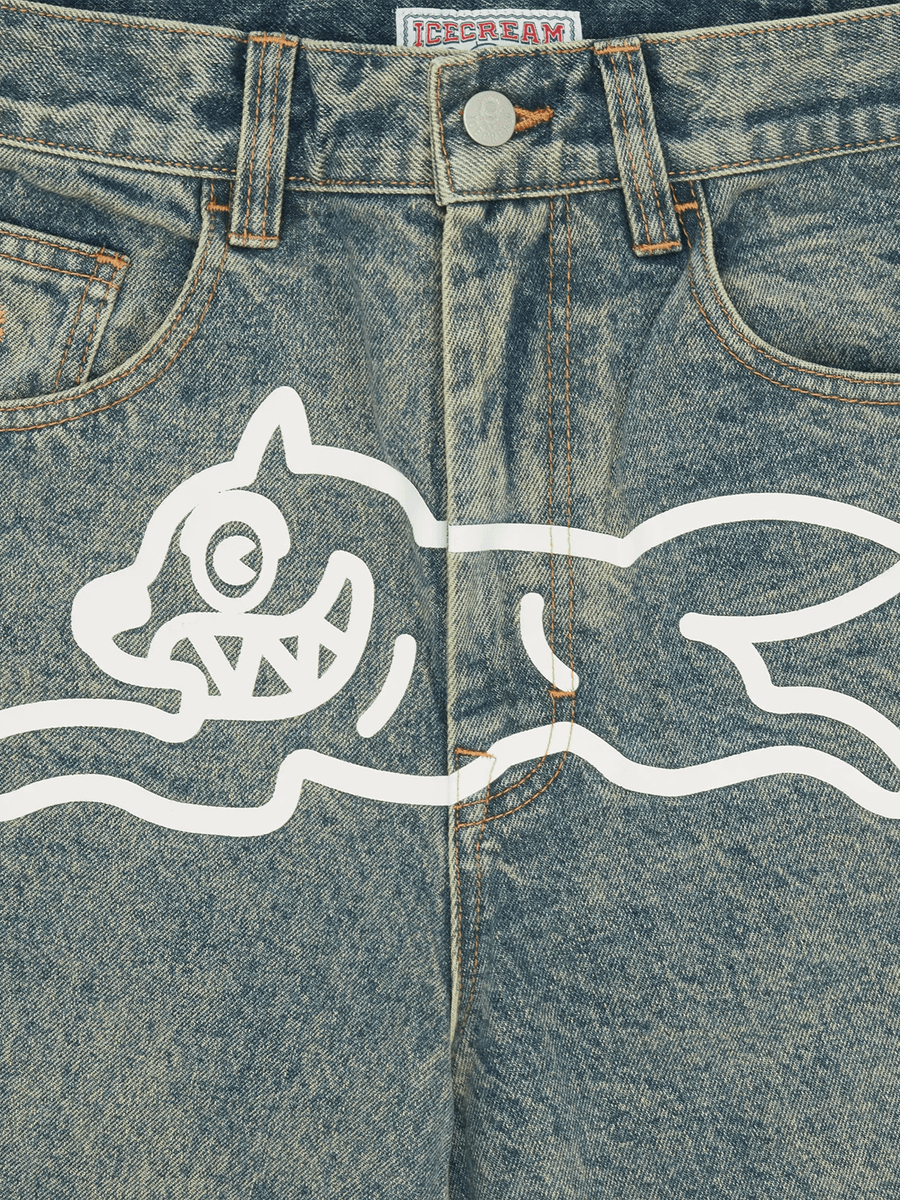 ICECREAM — Джинсы Running Dog Triple Scoop Denim Vintage Wash
