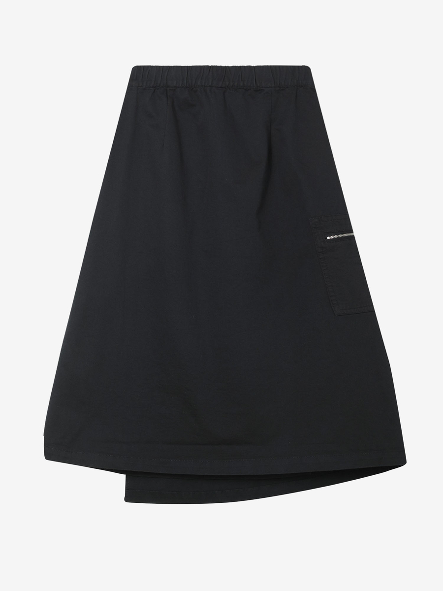 OBEY — Юбка W Arena Wrap Skirt Black