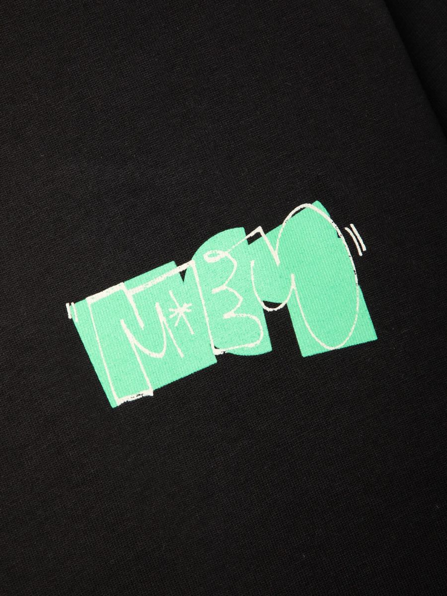 МЕЧ — Лонгслив Graffiti ss25 Black