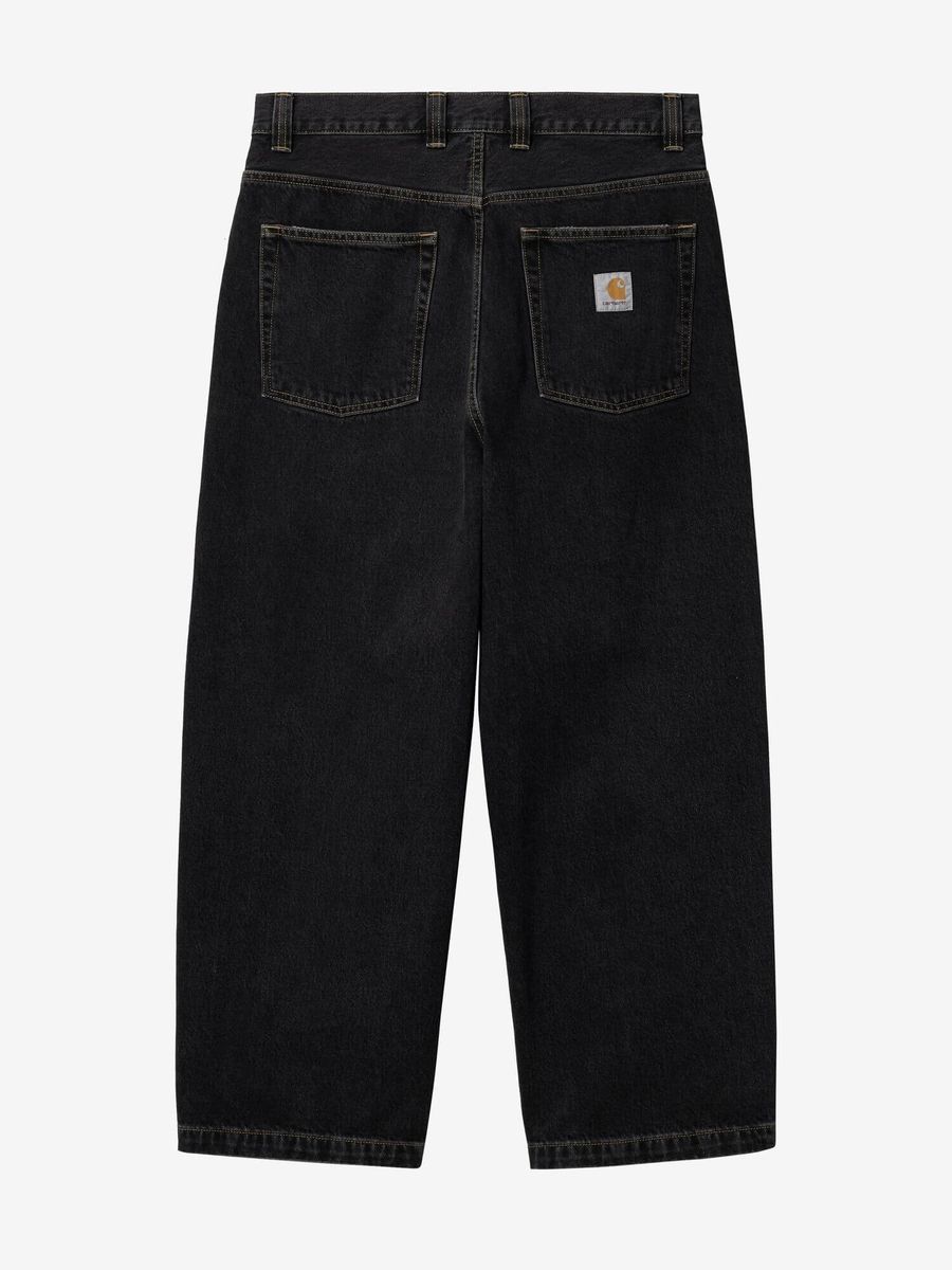 CARHARTT WIP — Джинсы Brandon Black (Stone Washed)