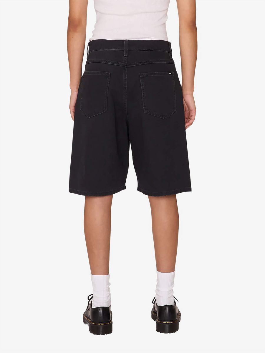 OBEY — Шорты W Shift Panel Short Digital Black (Faded Wash)