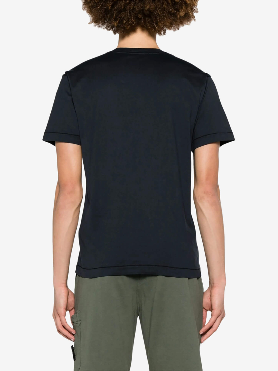 STONE ISLAND — Футболка 60/2 Tee Black