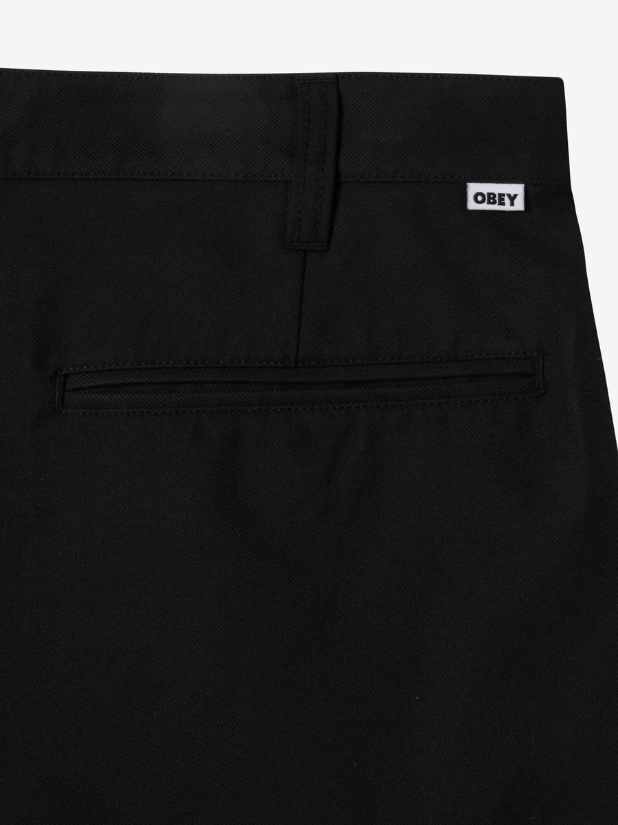 OBEY — Шорты Dean Pleated Short Black