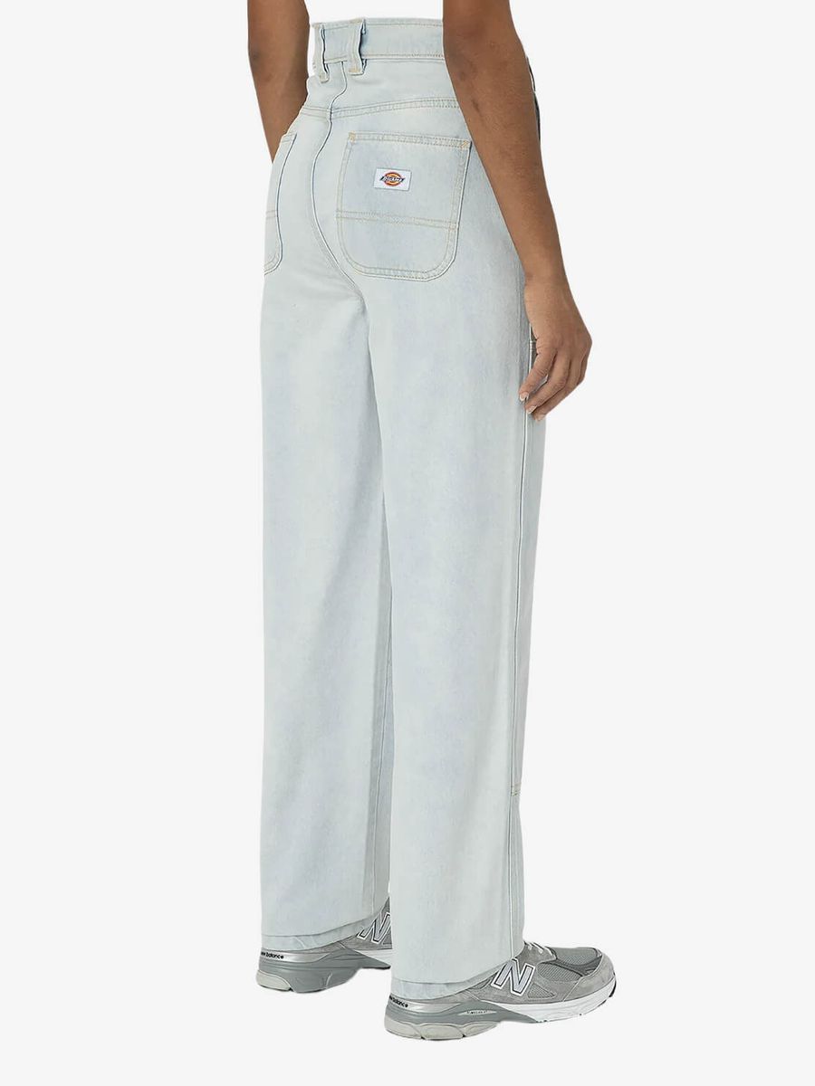 DICKIES — Джинсы W' Madison Double Knee Ultra Light Washed Blue