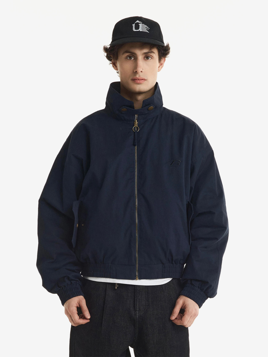BRÛLER D’AMOUR — Куртка "Sans laisser de trace" Dark Navy