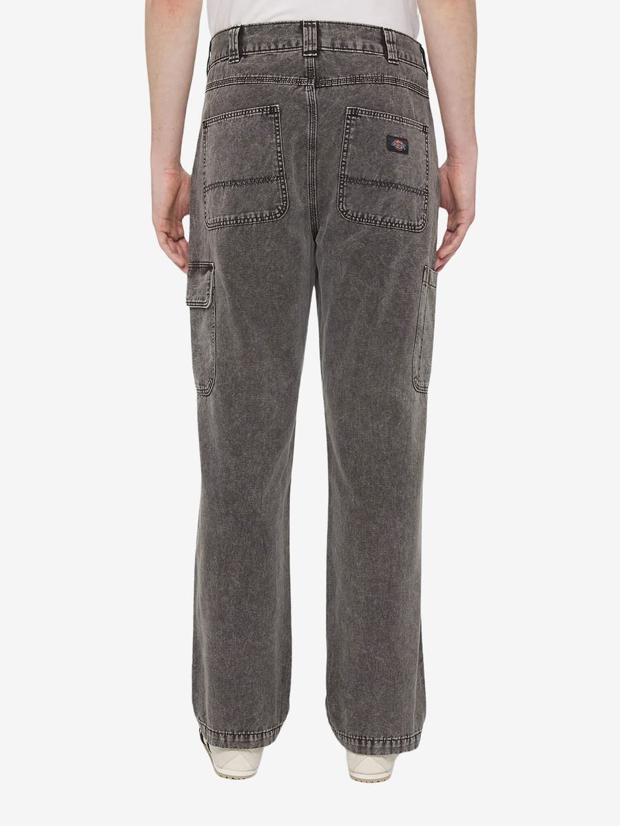 DICKIES — Штаны Newington Stone Washed Black