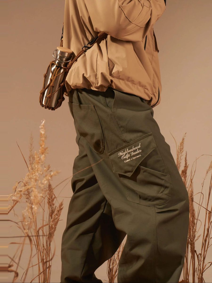 CALLED A GARMENT — Брюки Duck Canvas Pants Хаки