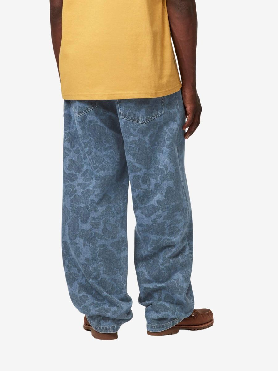 CARHARTT WIP — Джинсы Duck Landon Camo Blue (Bleached)