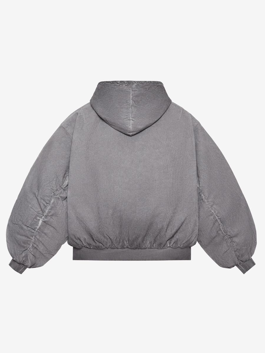 BRÛLER D’AMOUR — Куртка Bomber "Beurré" Graphite Gray