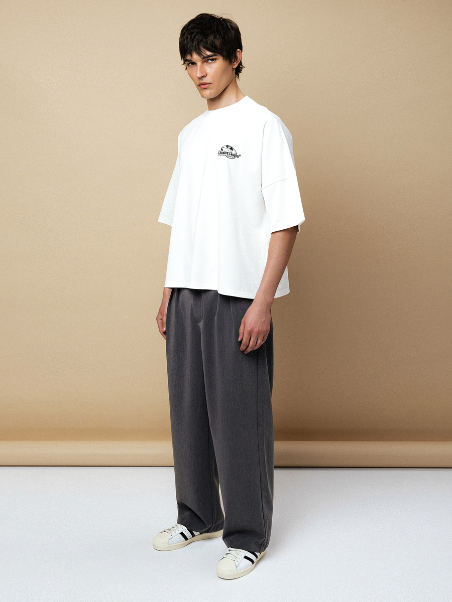 DISSIDENT — Футболка Rhythm Oversized Tee in Milk