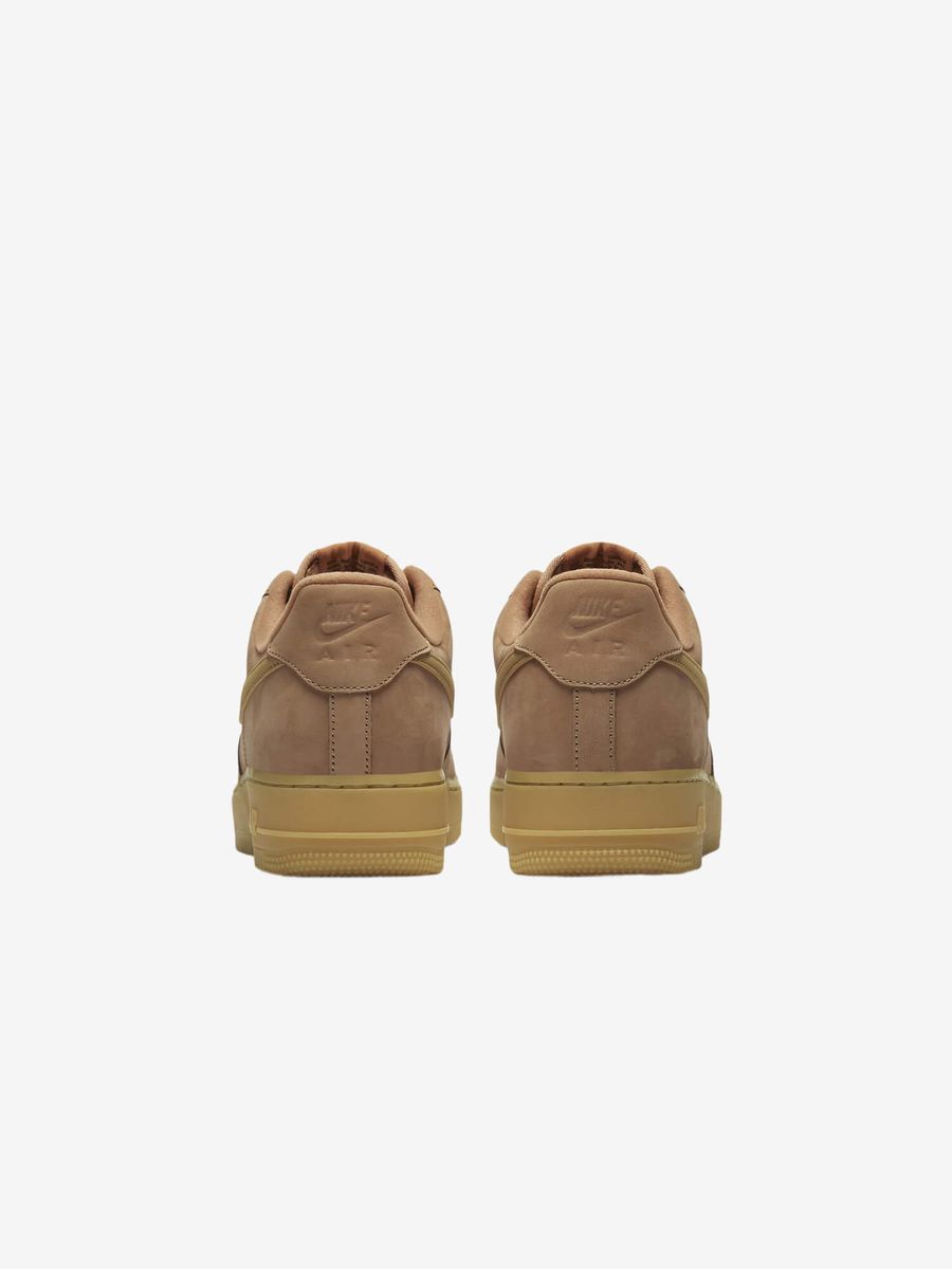 NIKE — Кроссовки Air Force 1 '07 Low Flax/Gum/Brown