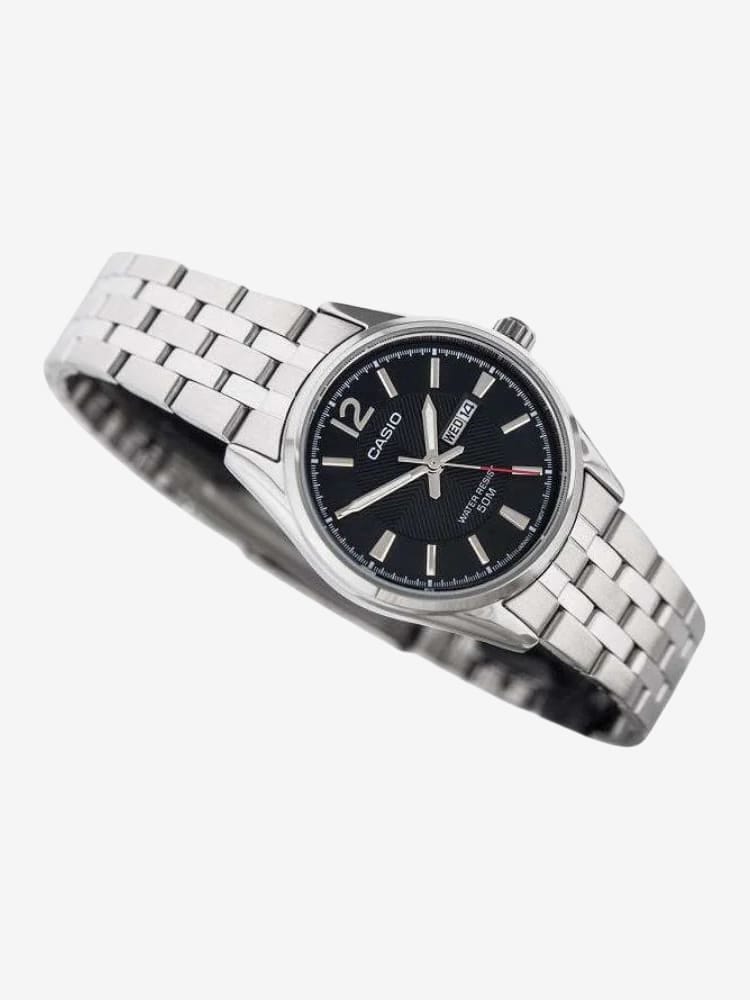 CASIO — Часы Standart Analogue LTP-1335D-1A Silver/Black