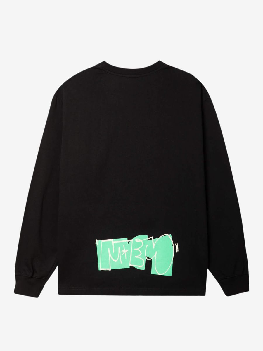 МЕЧ — Лонгслив Graffiti ss25 Black