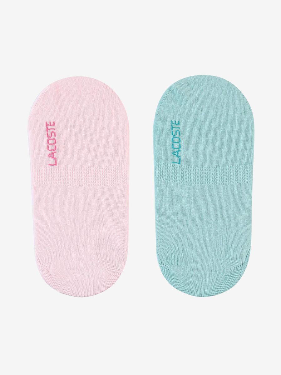 LACOSTE — Носки Lacoste No Show Pink/Blue
