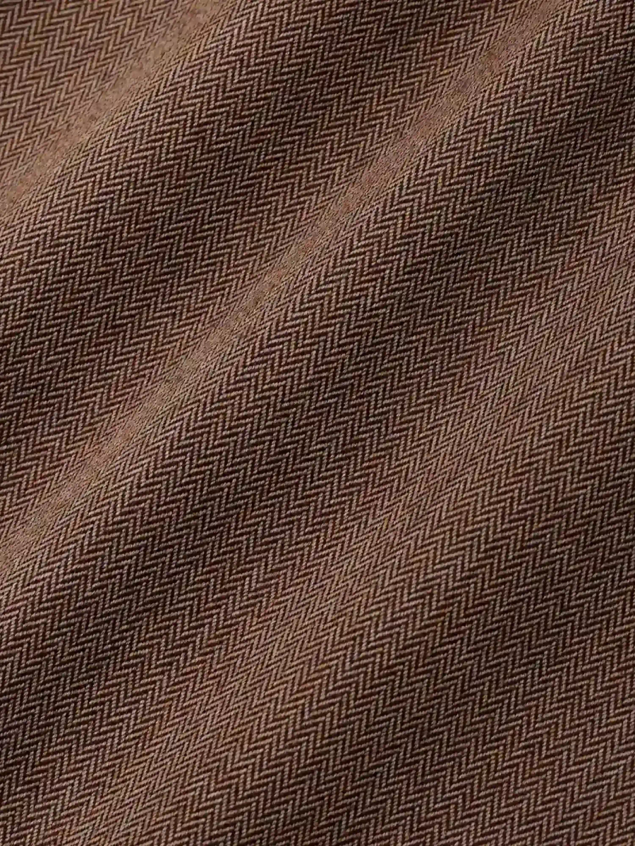 DRÔLE DE MONSIEUR — Шорты Short Tailleur Chevrons Brown