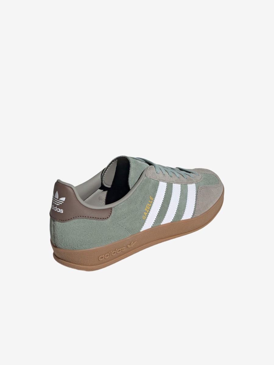 ADIDAS ORIGINALS — Gazelle Indoor Silver Pebble/Silver Green