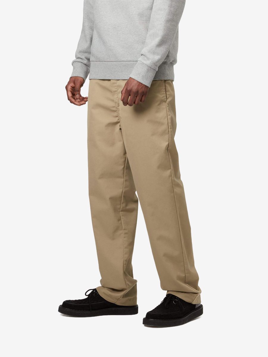 CARHARTT WIP — Штаны Craft Pant Leather (Rinsed)
