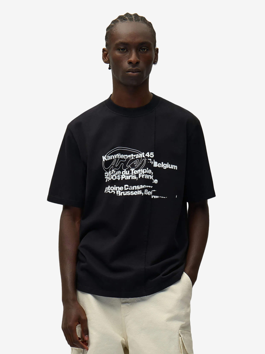 ARTE ANTWERP — Футболка Address Tee Black
