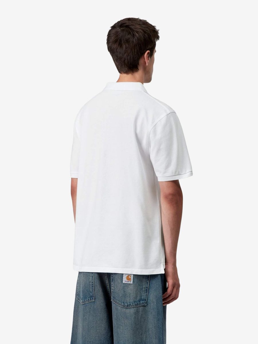 CARHARTT WIP — Футболка Поло American Script White
