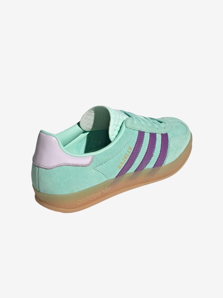 ADIDAS ORIGINALS — Gazelle Indoor Clear Mint/Active Purple
