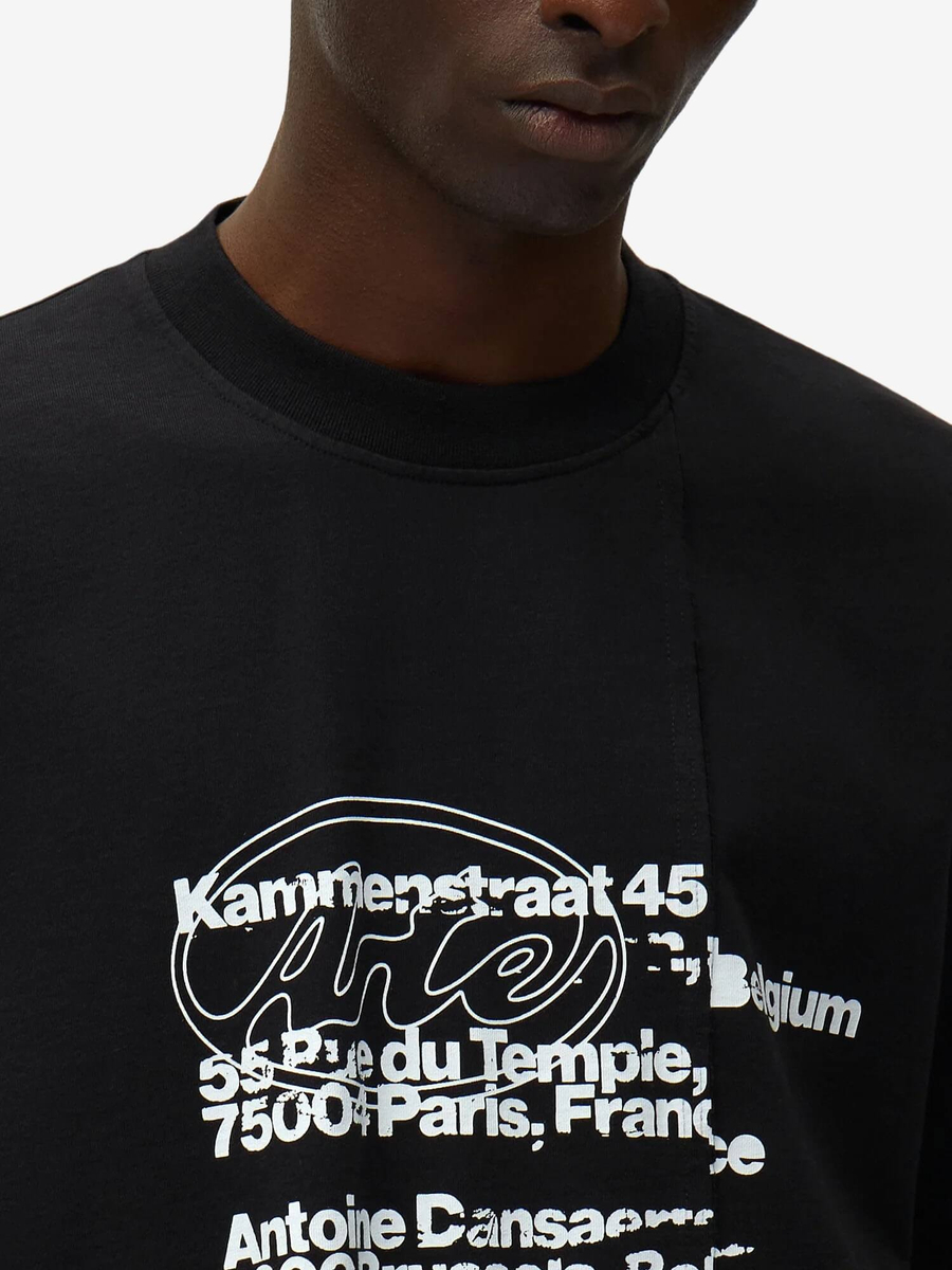 ARTE ANTWERP — Футболка Address Tee Black