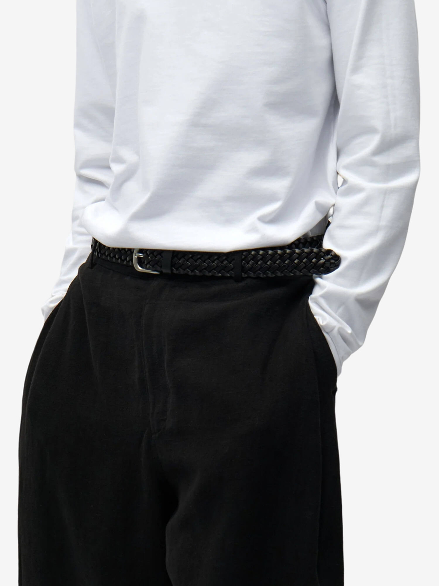 ARTE ANTWERP — Ремень Braided Leather Belt Black os