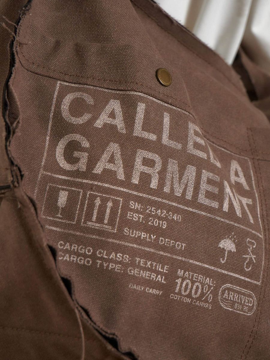 CALLED A GARMENT — Сумка Gary's House Bag Коричневая сепия
