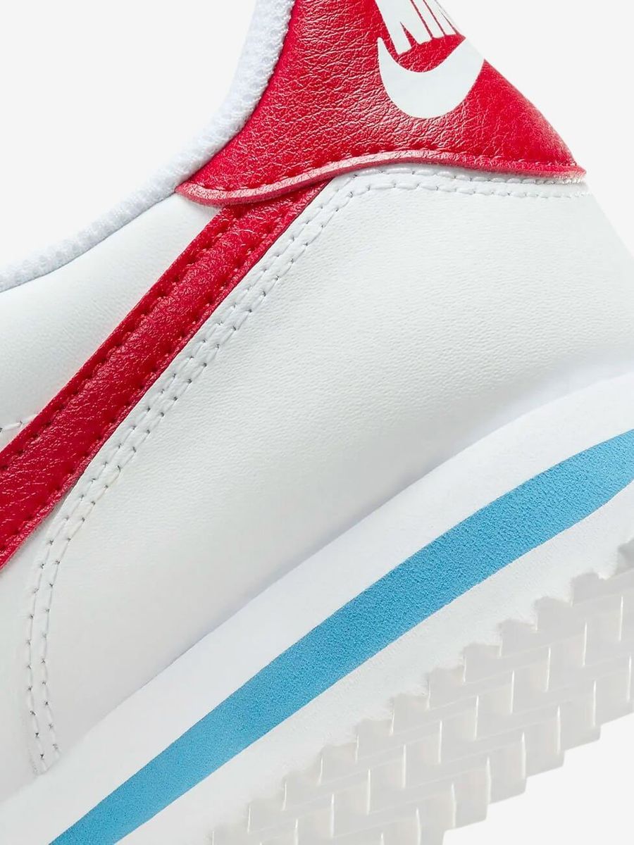 NIKE — Кроссовки Cortez Leather White/Red/Blue