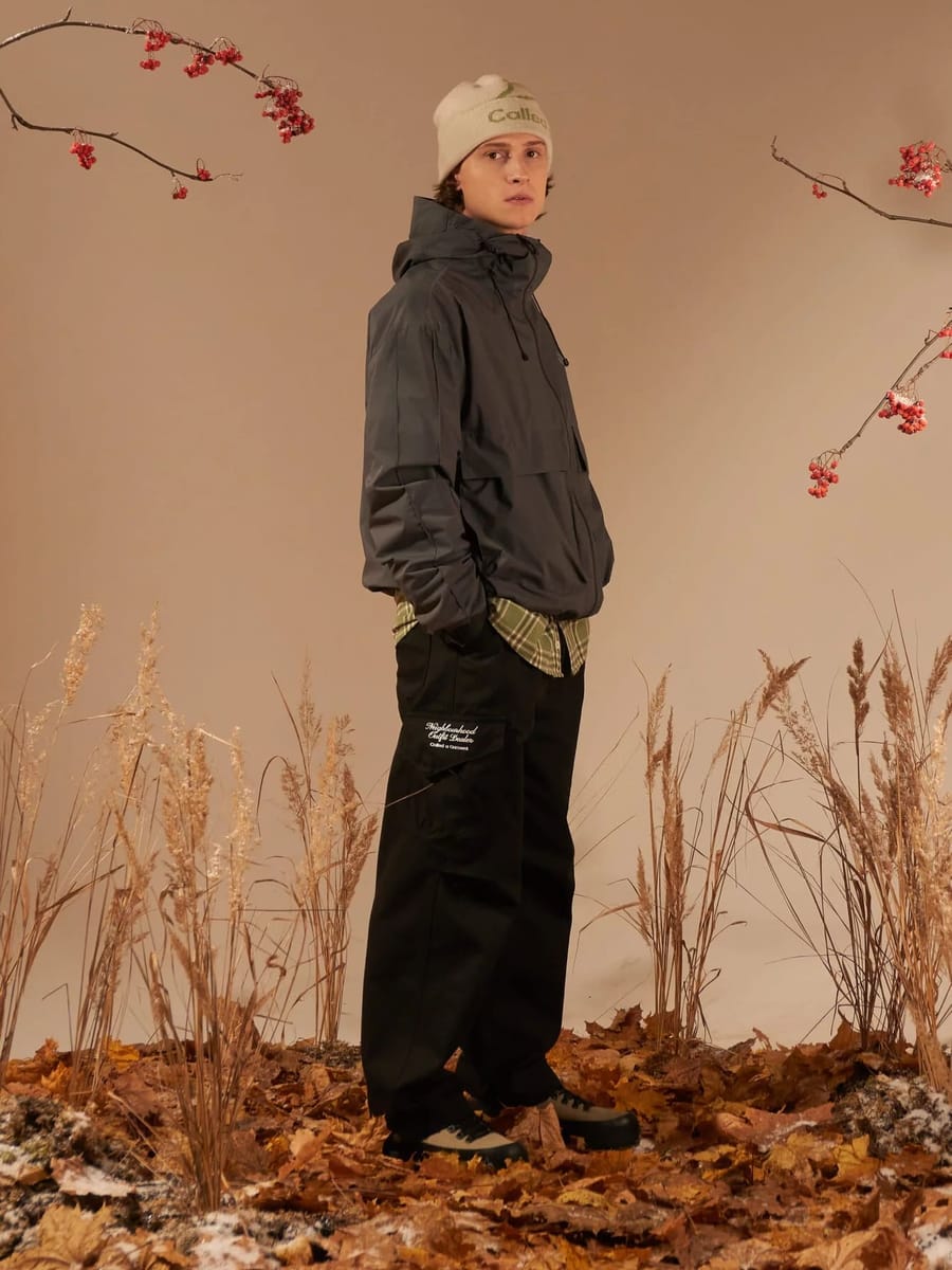 CALLED A GARMENT — Брюки Duck Canvas Pants Черный