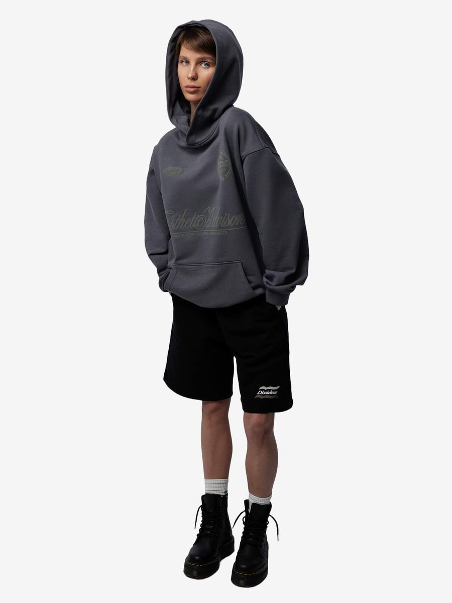 DISSIDENT — Худи Esthetic Advisors Hoodie in Concrete