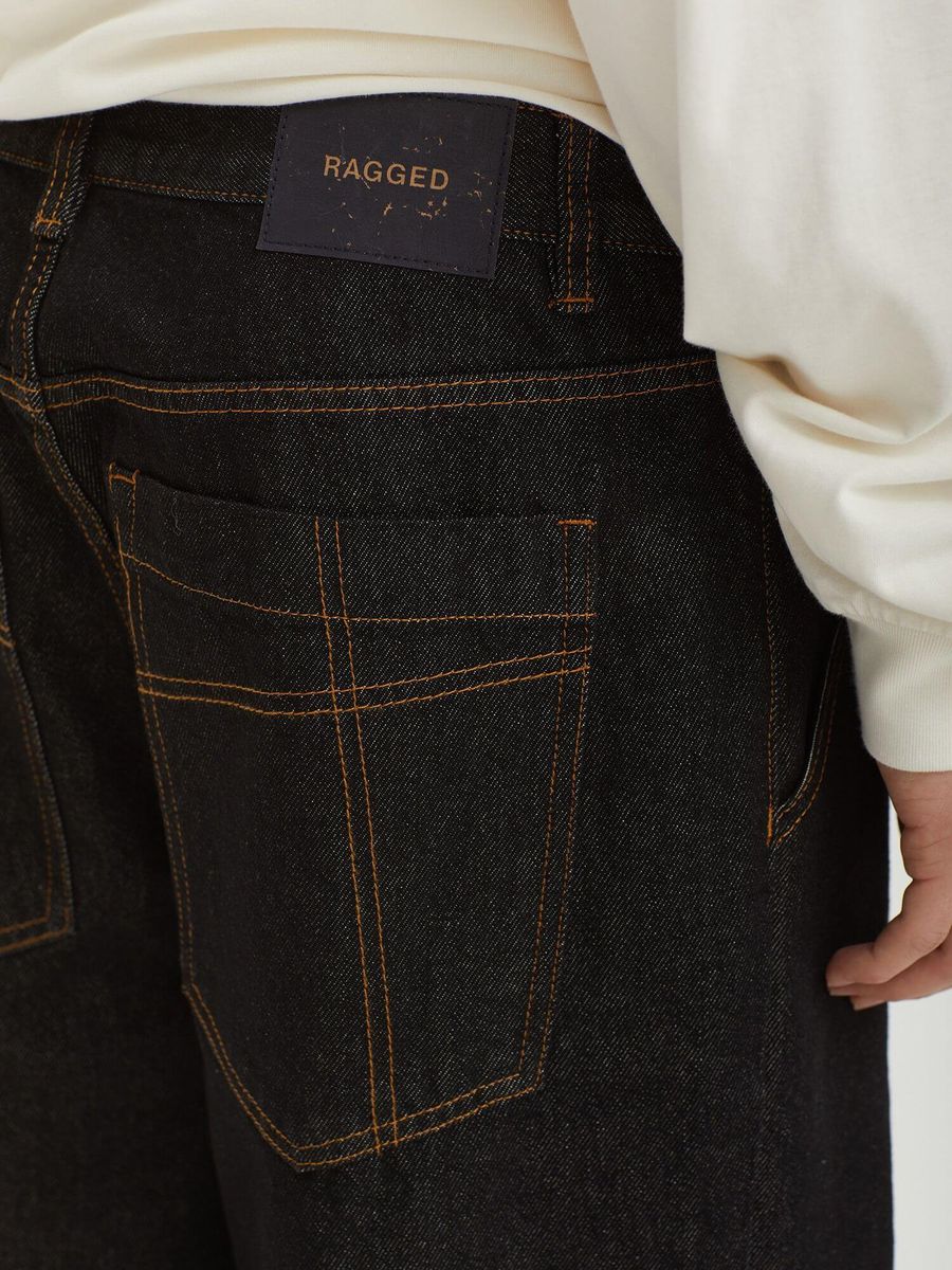 THE RAGGED PRIEST — Джинсы Outcast Pintuck Wide Jean Black