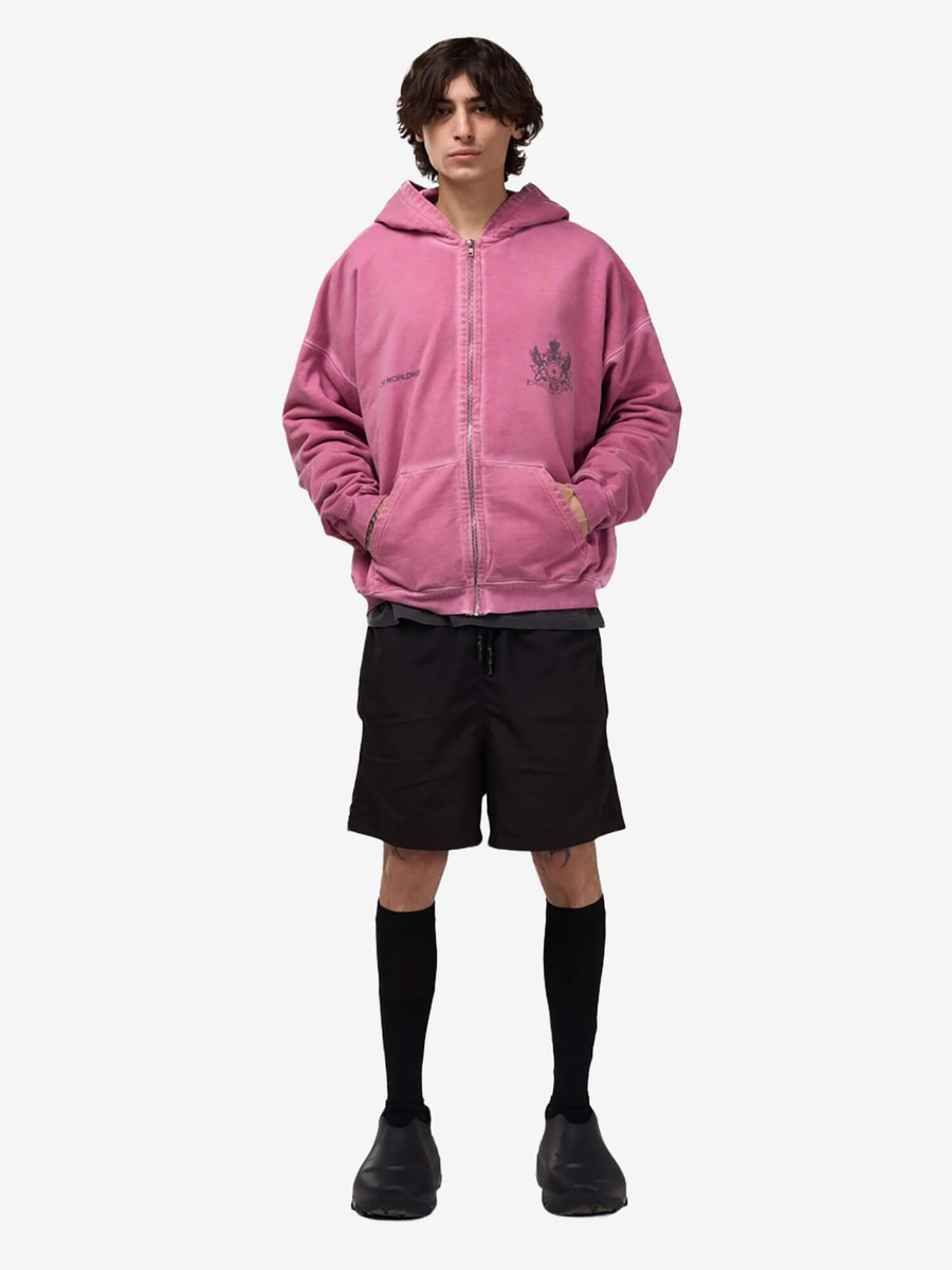 ZNY — Худи Zip ZNY Logo Pink