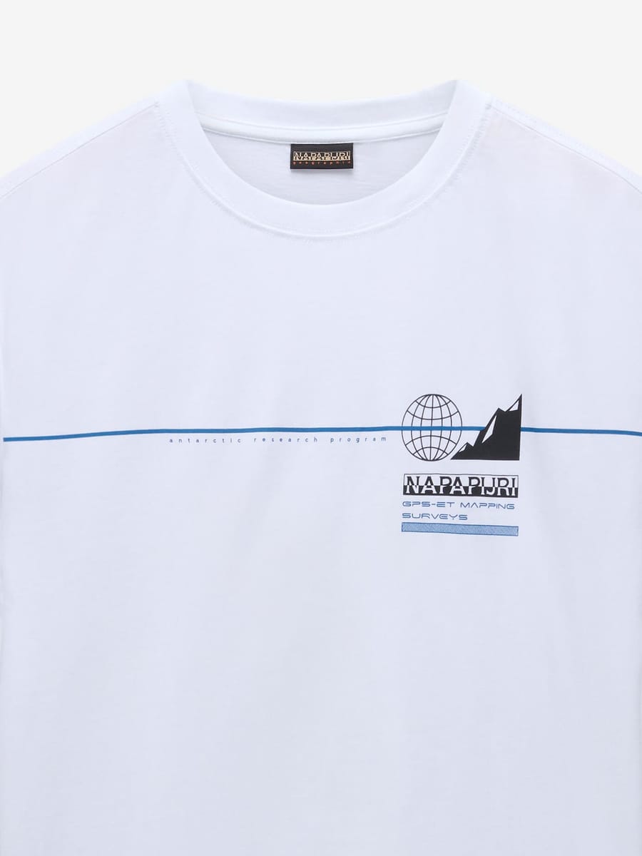 NAPAPIJRI — Футболка S-Glatt Bright White