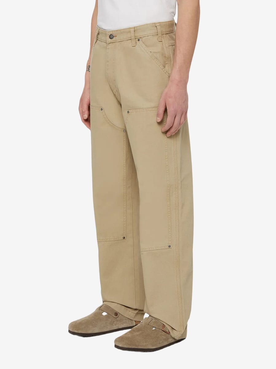 DICKIES — Штаны Duck Canvas Utility Pants Stone Washed Desert Sand