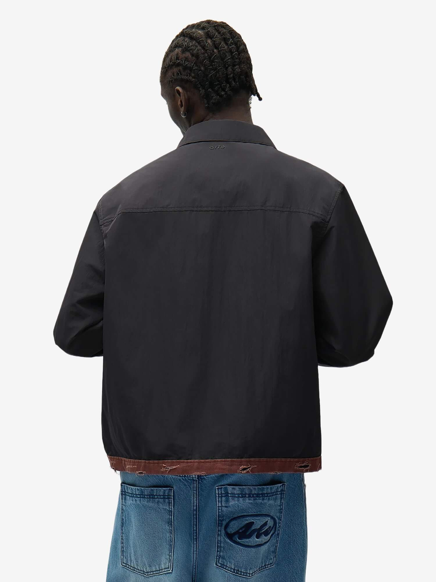 ARTE ANTWERP — Куртка Linen Tape Classic Jacket Black