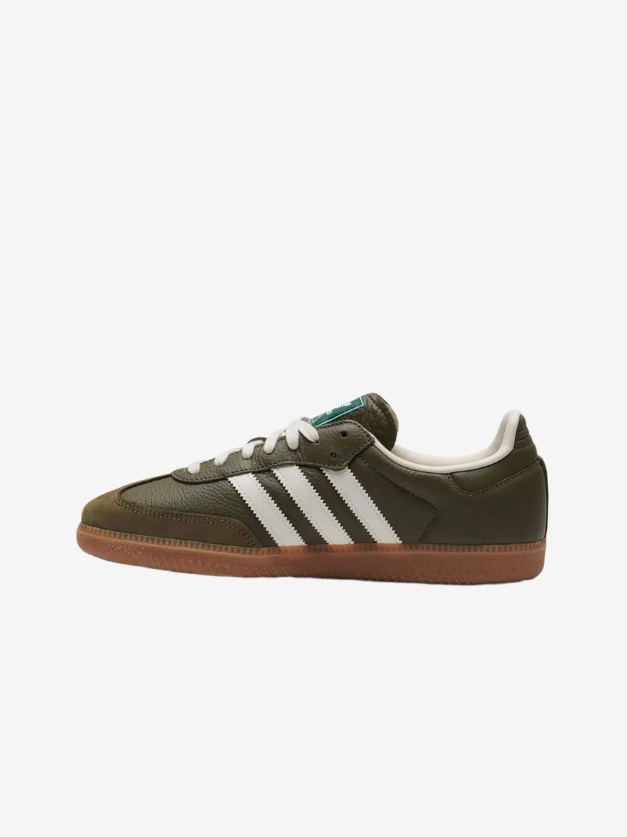 ADIDAS ORIGINALS — Кроссовки Samba Dark Khaki/Off White/Gum