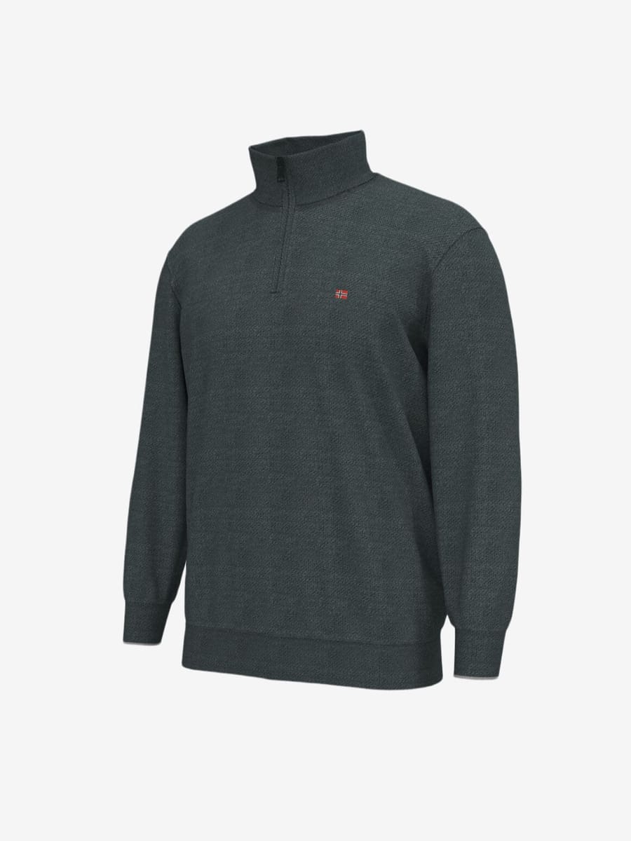 NAPAPIJRI — Свитшот Damavand Half-Zip Urban Green