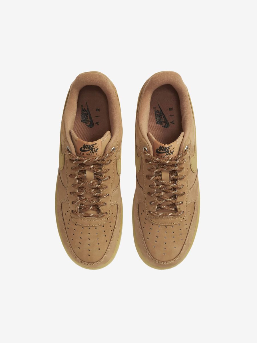 NIKE — Кроссовки Air Force 1 '07 Low Flax/Gum/Brown
