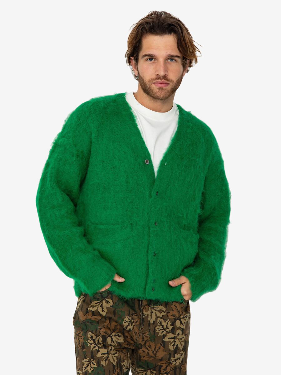 OBEY — Кардиган Вязанный Patron Cardigan Bright Green