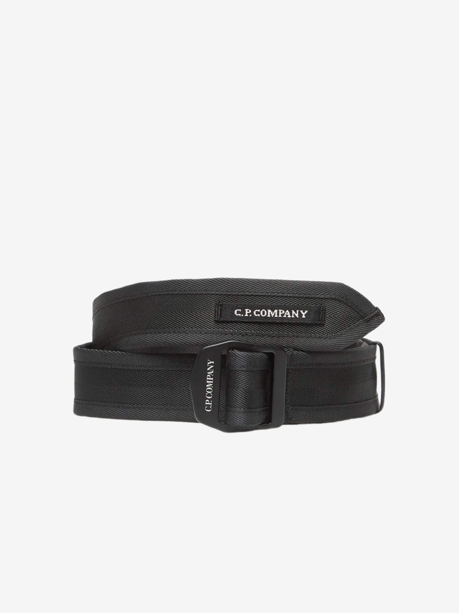C.P. COMPANY — Ремень Herringbone Tape Belt Black