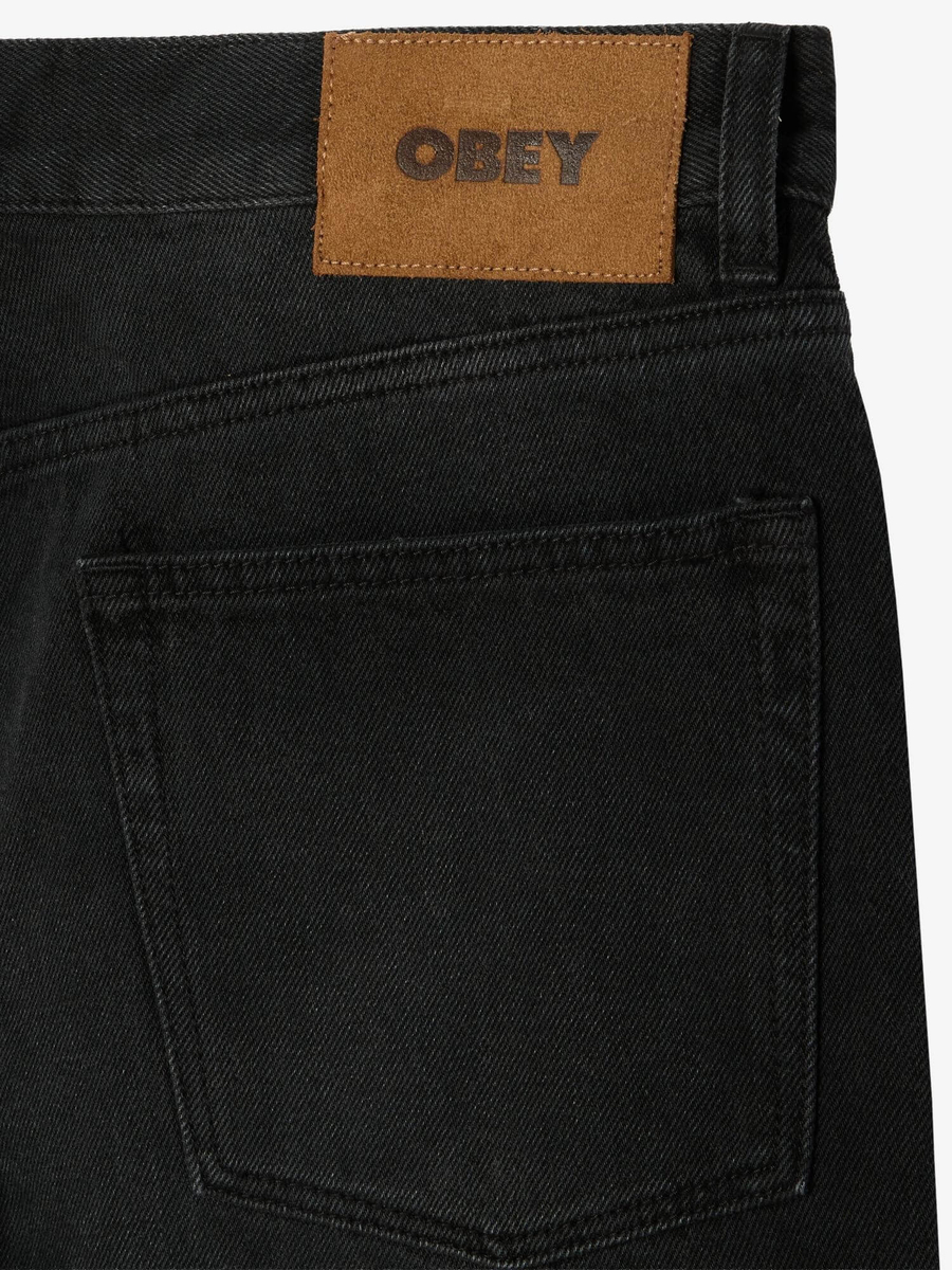 OBEY — Джинсы Classic Baggy Vintage Denim Heavy Vintage Black