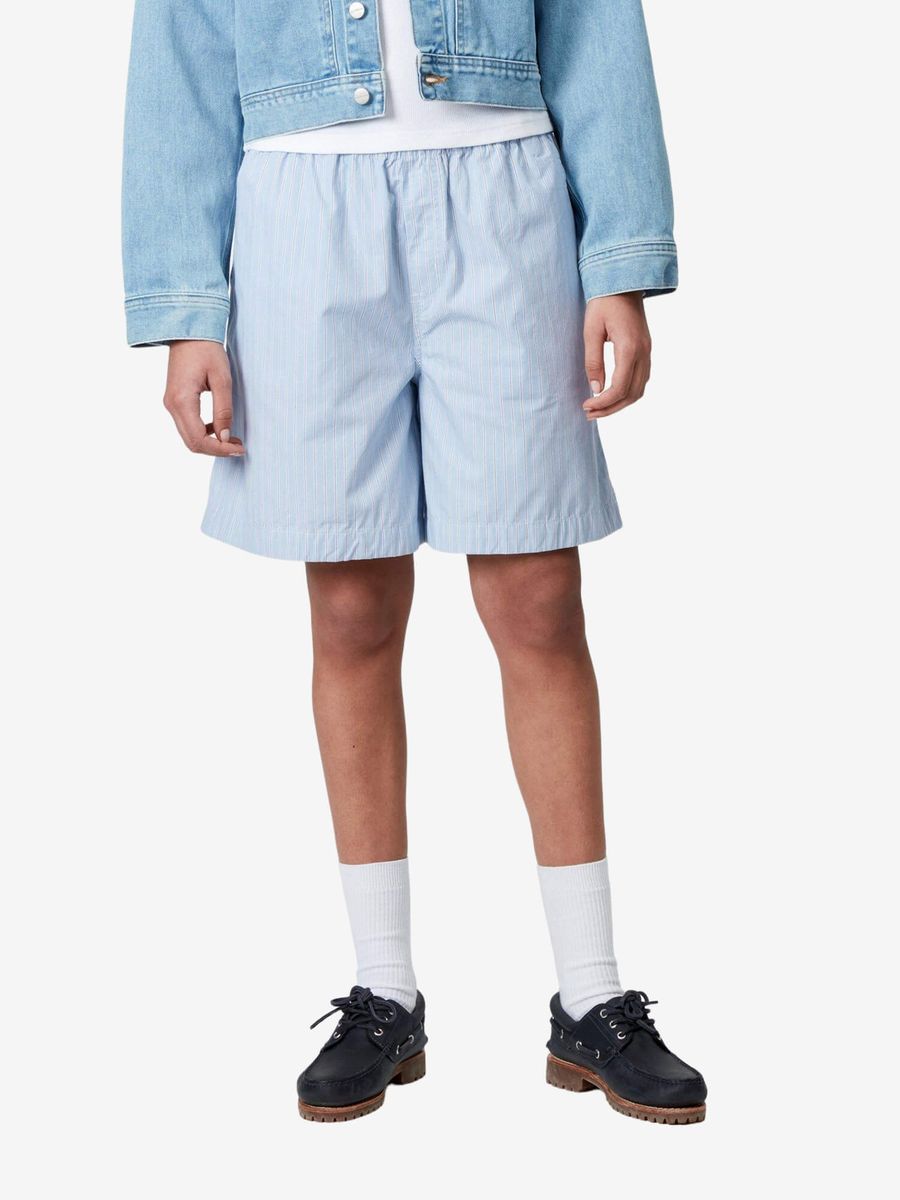 CARHARTT WIP — Шорты Nota Bova Stripe Bluebird