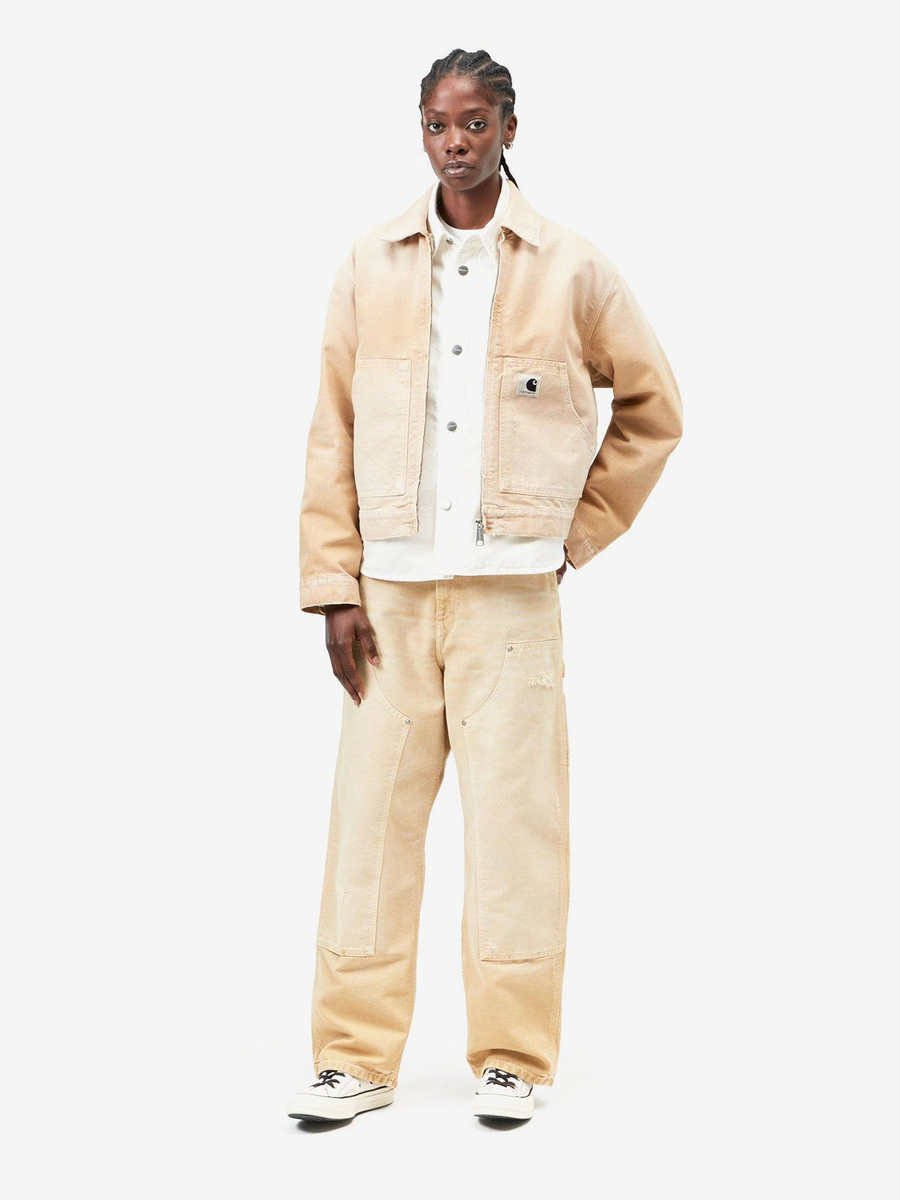 CARHARTT WIP — Джинсы W Brandon Double Knee Dusty H Brown (Destroy Wash)
