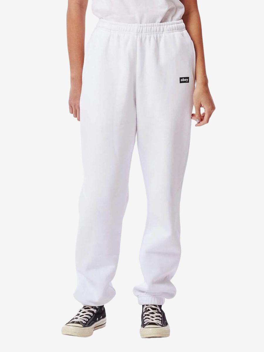 OBEY — Штаны W Tag White