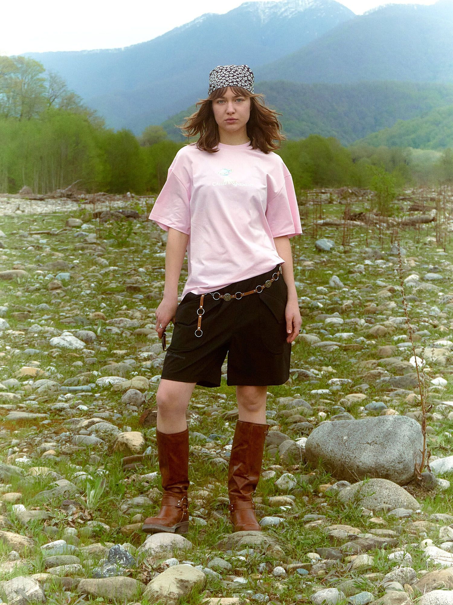 CALLED A GARMENT — Шорты Hikercore Черный